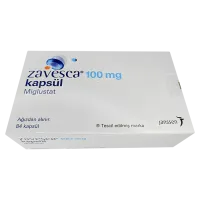Фото Завеска (Zavesca, Миглустат) капсулы 100 мг №84