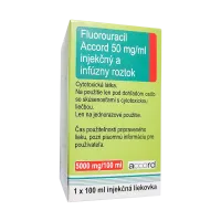 Фото 5-Фторурацил Accord (Евросоюз) концентрат для инъекц. раствора 5г : 50мг/мл фл. 100мл №1