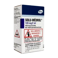 Фото Солу медрол 120мг/2мл порошок лиофилизат для инъекц. №1